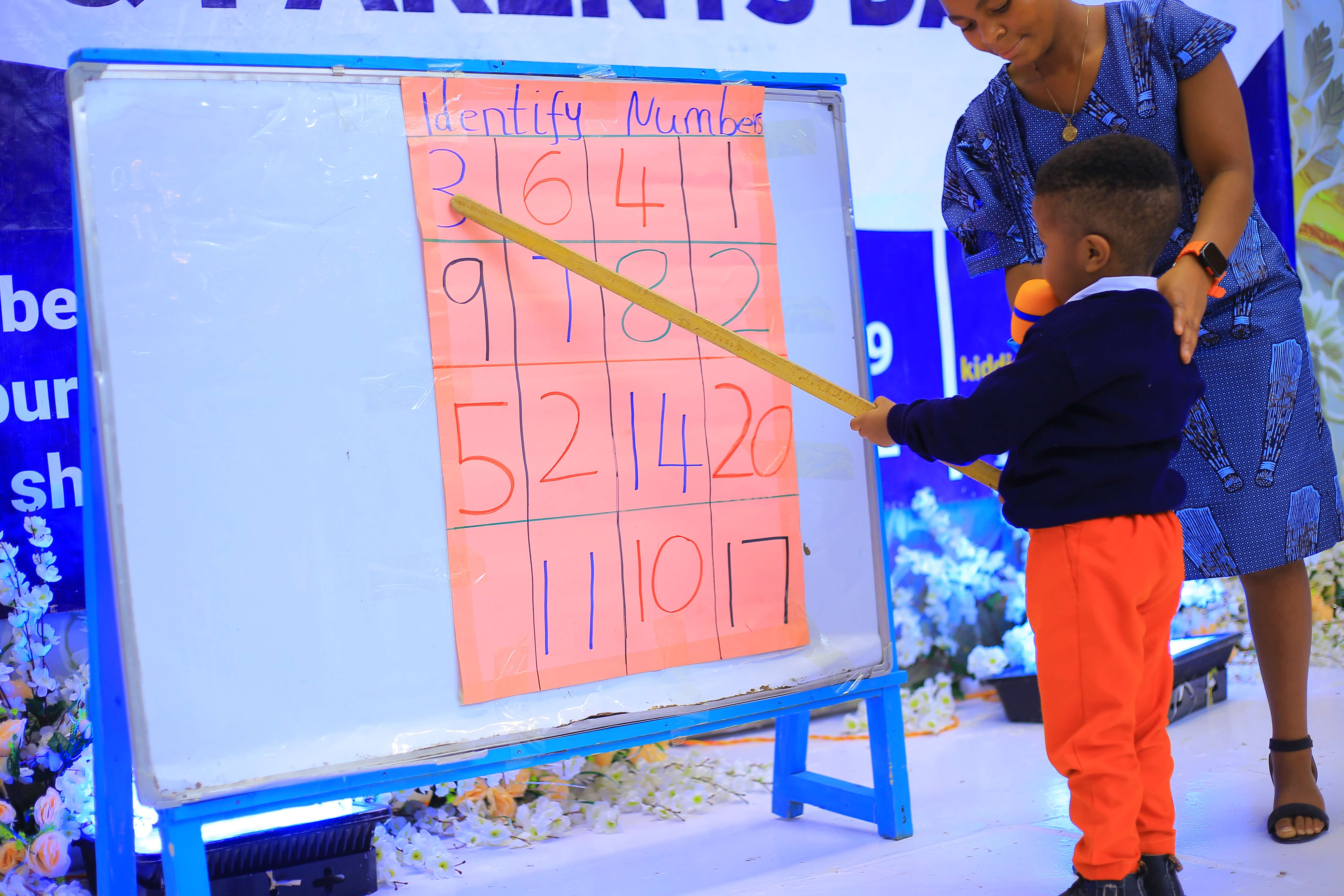 SEE OUR KIDS LEARNING ON HOW IDENTFY NUMBERs
